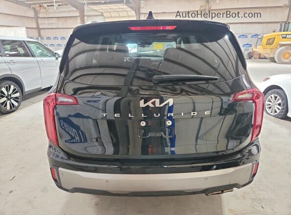 5XYP64GC9SG652830 2025 KIA TELLURIDE Black უკანა ხედი