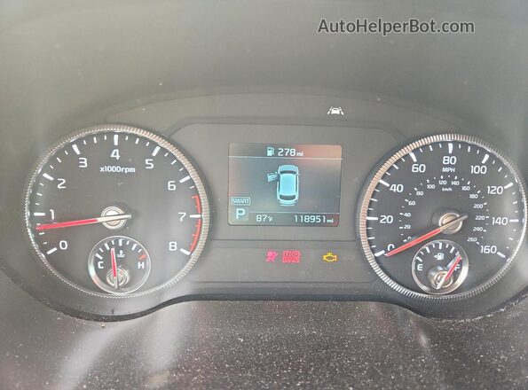 5XYP64HC0NG266431 2022 KIA TELLURIDE Green Widok zestawu wskaźników