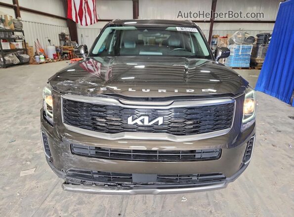 5XYP64HC0NG266431 2022 KIA TELLURIDE Green Widok z przodu