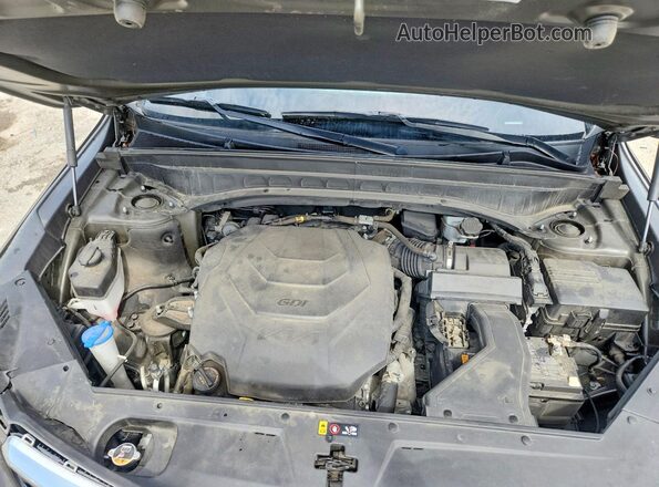 5XYP64HC0NG266431 2022 KIA TELLURIDE Green Widok komory silnika