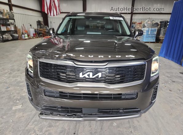 5XYP64HC0NG266431 2022 KIA TELLURIDE Green Widok wnętrza 360 stopni