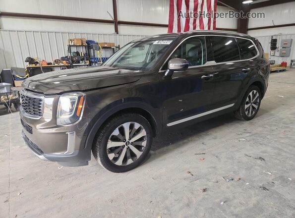 5XYP64HC0NG266431 2022 KIA TELLURIDE Green 