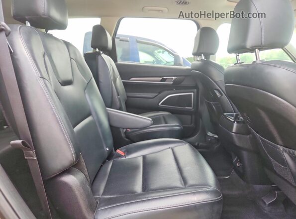 5XYP64HC0NG266431 2022 KIA TELLURIDE Green Widok wnętrza z tyłu