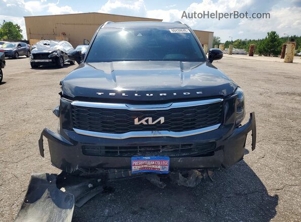 5XYP64HC1NG260900 2022 KIA TELLURIDE Black Вид спереду