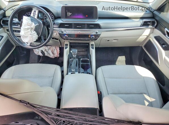 5XYP64HC1NG260900 2022 KIA TELLURIDE Black Вид панелі приладів