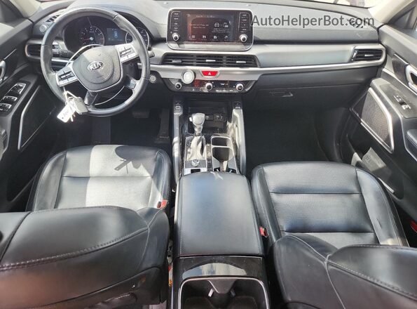 5XYP64HC4LG048800 2020 KIA TELLURIDE Burgundy წინა პანელის ხედი