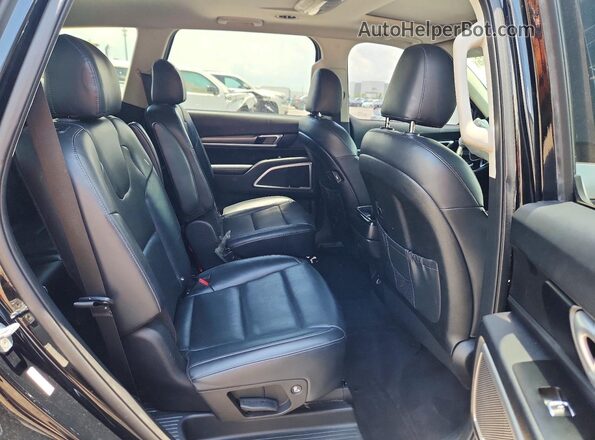 5XYP64HC4MG102470 2021 KIA TELLURIDE Black Вид задньої частини салону