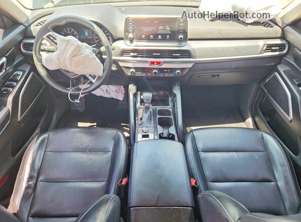 5XYP64HC4MG102470 2021 KIA TELLURIDE Black Вид панелі приладів