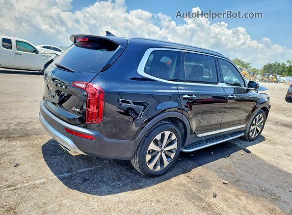 5XYP64HC4MG102470 2021 KIA TELLURIDE Black Задня права чверть