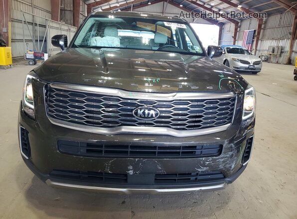 5XYP64HCXLG054830 2020 KIA TELLURIDE Black Front view