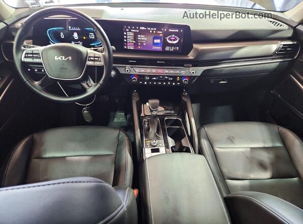 5XYP6DGC2SG689945 2025 KIA TELLURIDE Green Вид панелі приладів