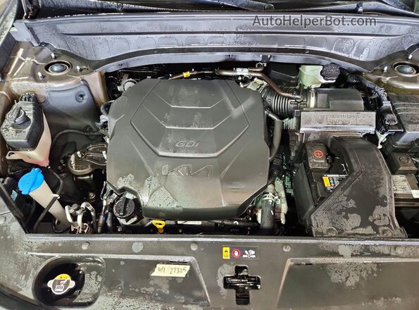 5XYP6DGC2SG689945 2025 KIA TELLURIDE Green Вид підкапотного простору