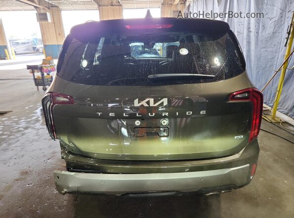 5XYP6DGC2SG689945 2025 KIA TELLURIDE Green 