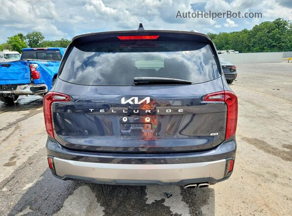 5XYP6DGC7SG646489 2025 KIA TELLURIDE Черный Вид сзади