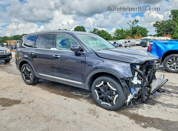 5XYP6DGC7SG646489 2025 KIA TELLURIDE Черный Передняя правая четверть