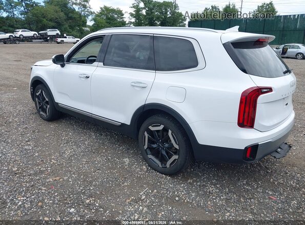 5XYP6DGCXPG363317 2023 KIA TELLURIDE White Задня ліва чверть