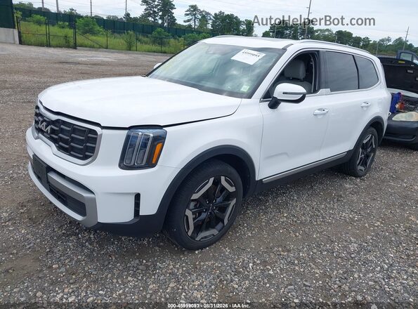 5XYP6DGCXPG363317 2023 KIA TELLURIDE White Передня ліва чверть