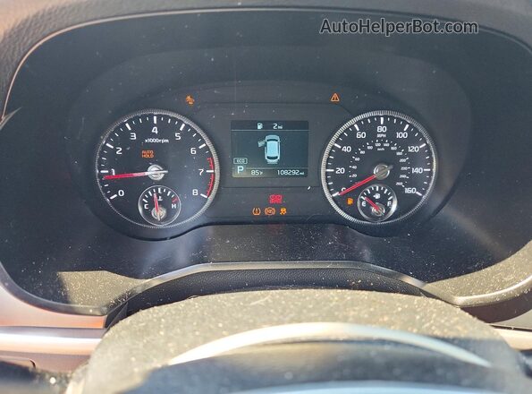 5XYP6DHC6MG127502 2021 KIA TELLURIDE Tan Вид щитка приладів