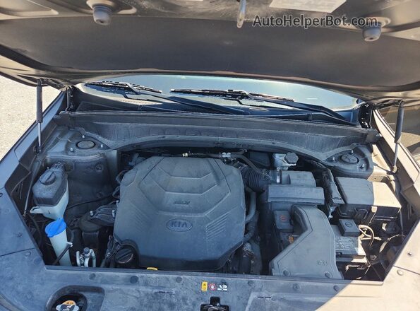 5XYP6DHC6MG127502 2021 KIA TELLURIDE Tan Вид підкапотного простору