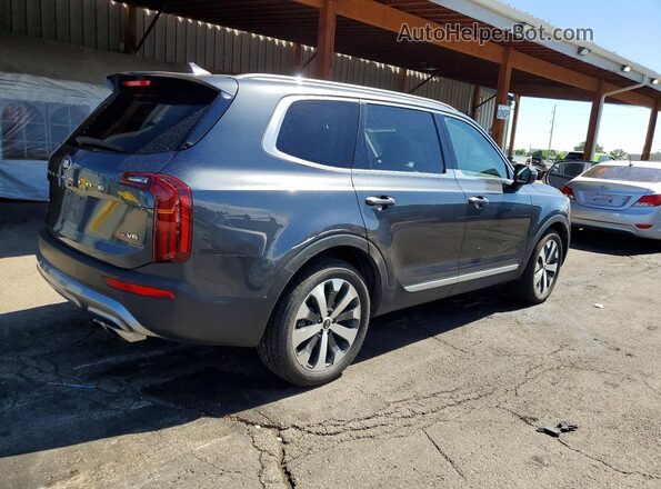 5XYP6DHC8MG125671 2021 KIA TELLURIDE Gray Rear right