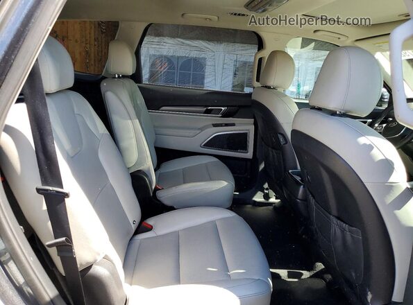 5XYP6DHC8MG125671 2021 KIA TELLURIDE Gray Rear seats view