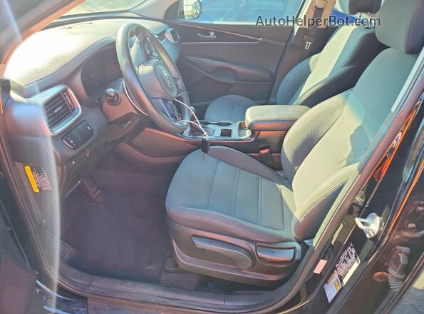 5XYPG4A30GG094685 2016 KIA SORENTO Black Vista interior delantera