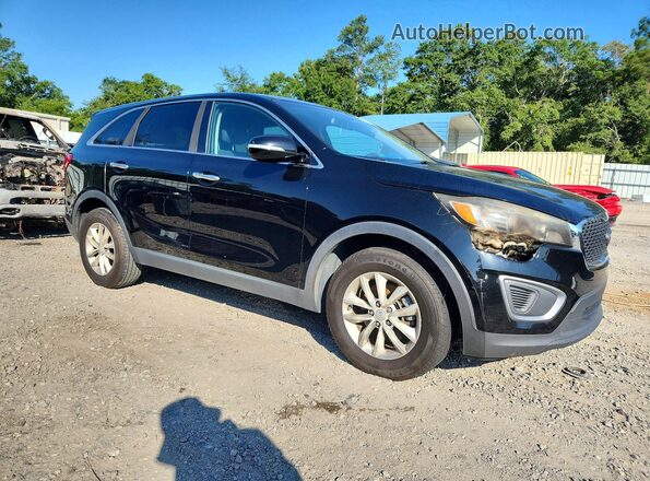 5XYPG4A30GG094685 2016 KIA SORENTO Black Delantero derecho