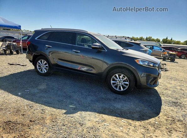 5XYPG4A33LG690156 2020 KIA SORENTO Black Przód prawy