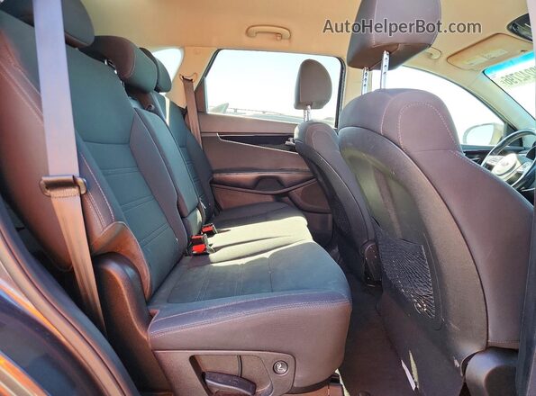 5XYPG4A33LG690156 2020 KIA SORENTO Black Widok tylnych siedzeń