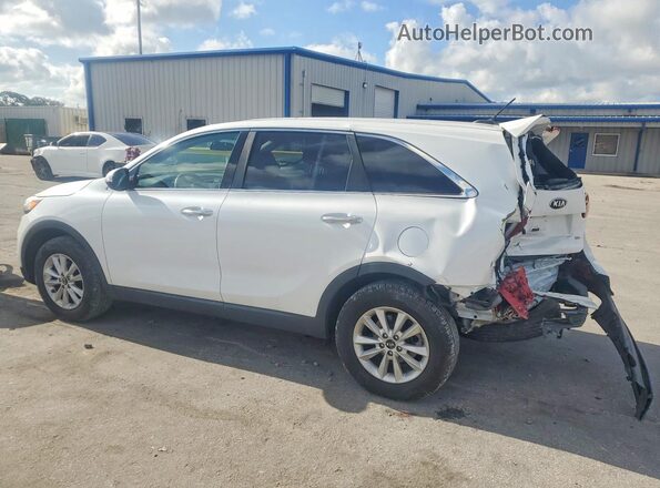 5XYPG4A35KG564167 2019 KIA SORENTO White Rear left