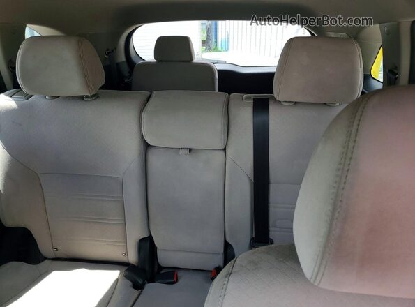 5XYPG4A51KG485208 2019 KIA SORENTO White Вид задніх сидінь