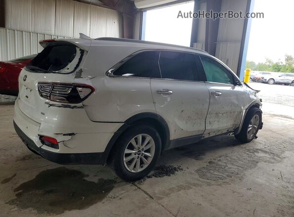 5XYPGDA35KG589568 2019 KIA SORENTO White Tył prawy