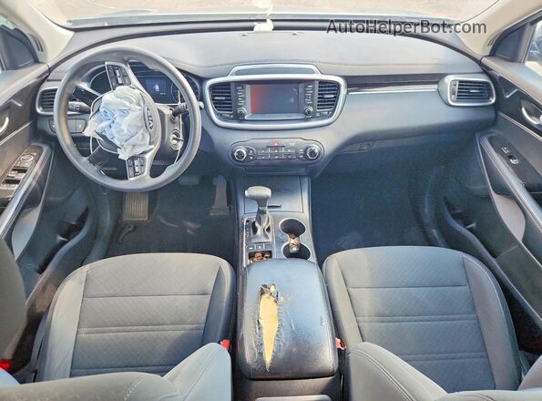 5XYPGDA36LG674291 2020 KIA SORENTO Blue Dashboard view