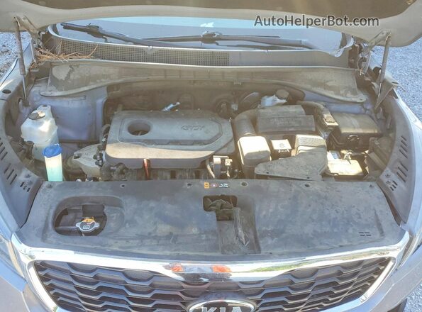 5XYPGDA36LG674291 2020 KIA SORENTO Blue Rear interior view