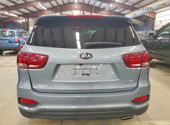 5XYPGDA38LG655418 2020 KIA SORENTO Blue უკანა ხედი