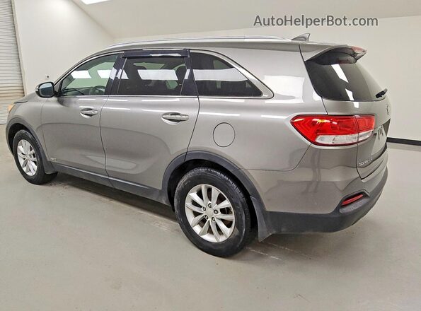 5XYPGDA39GG053844 2016 KIA SORENTO Серый Задняя левая четверть