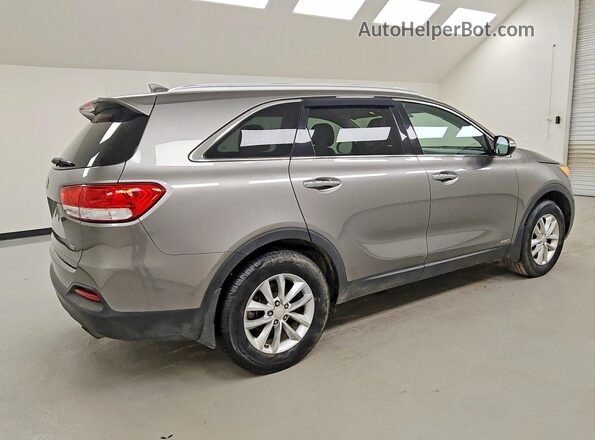 5XYPGDA39GG053844 2016 KIA SORENTO Серый Задняя правая четверть