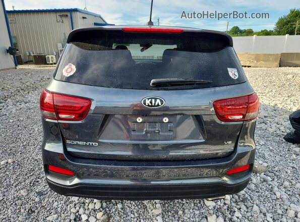 5XYPGDA52LG619984 2020 KIA SORENTO Gray უკანა ხედი