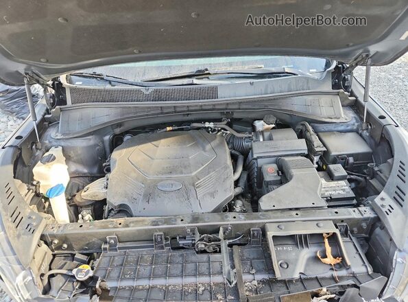 5XYPGDA52LG619984 2020 KIA SORENTO Gray ძრავის განყოფილების ხედი
