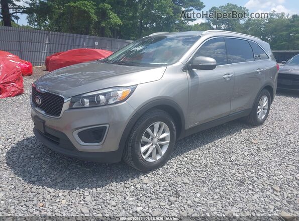 5XYPGDA53HG324531 2017 KIA SORENTO Silver წინა მარცხენა ხედი სამი მეოთხედიდან