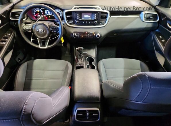 5XYPGDA54HG191990 2017 KIA SORENTO Red წინა პანელის ხედი
