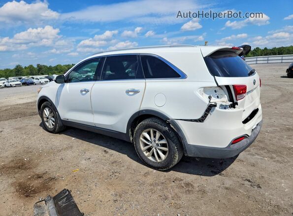 5XYPGDA55GG011706 2016 KIA SORENTO White Rear left