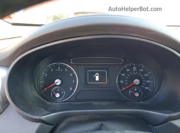 5XYPGDA59GG161768 2016 KIA SORENTO Темно-бордовый Вид щитка приборов