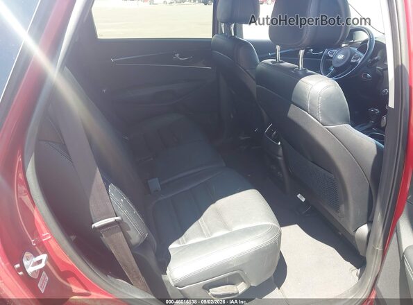 5XYPH4A53GG158331 2016 KIA SORENTO Red VIN sticker view