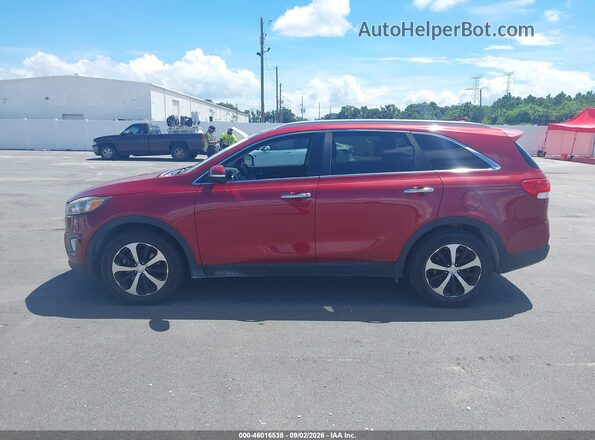 5XYPH4A53GG158331 2016 KIA SORENTO Red 360 interior view