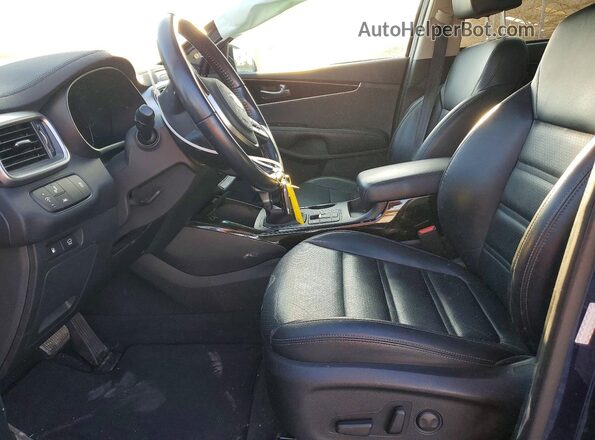 5XYPH4A53LG710243 2020 KIA SORENTO Blue წინა სალონის ხედი