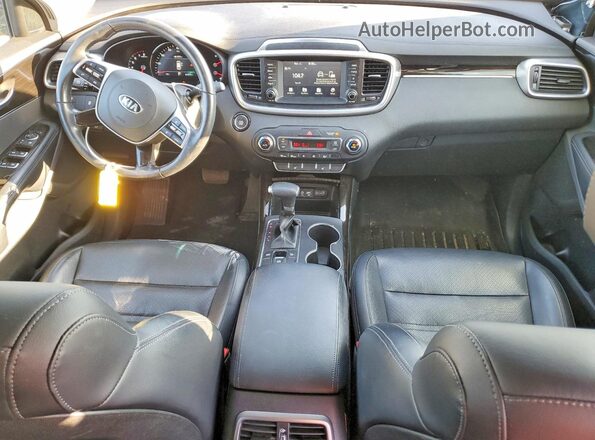 5XYPH4A53LG710243 2020 KIA SORENTO Blue წინა პანელის ხედი
