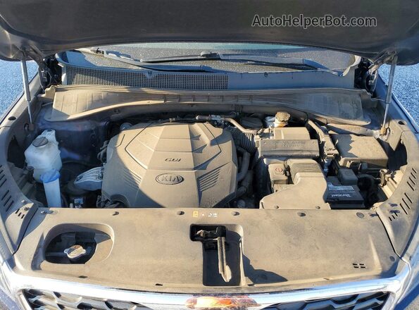 5XYPH4A53LG710243 2020 KIA SORENTO Blue უკანა სალონის ხედი