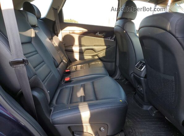 5XYPH4A53LG710243 2020 KIA SORENTO Blue უკანა სავარძლების ხედი