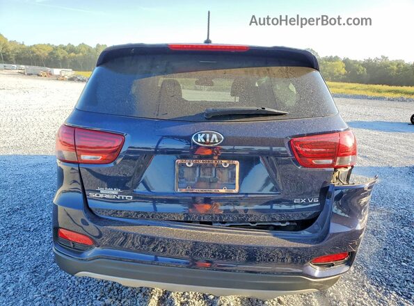 5XYPH4A53LG710243 2020 KIA SORENTO Blue უკანა ხედი